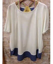 裾ドットゆるTシャツ(Tシャツ/カットソー)