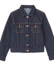 無印良品 | オーガニックコットン混デニムブルゾン(デニムジャケット)