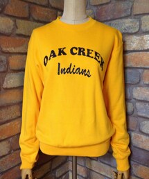 CHEAP THRILLS【チープスリル】 | OKE CREEKロゴクルーネックスウェット

10オンスの裏毛素材に、
プリントを施したクルーネックのスウェット
シンプルなデザインで着まわし力は抜群！
柔らかな生地の質感と、
程よくゆとりのあるシルエットで
着心地の良い一枚。
流行に左右されず、
長く付き合って頂けるアイテムです。
【商品詳細】
☆素材 10oz裏毛　綿：100％
☆サイズ 身幅：51cm 着丈：61cm 袖丈：56cm

(スウェット)