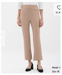 GU | リブスリットストレートパンツ(パンツ)