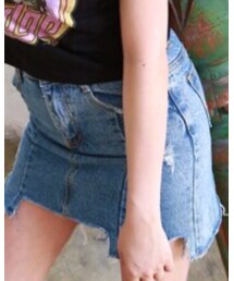 #unkown? | デニムスカート