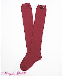 Angelic Pretty | Angelic Pretty/Roseダマスクオーバーニー(ワイン)(ソックス/靴下)