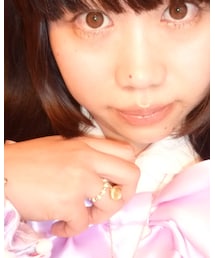 furuta | furuta(フルタ製菓)/Jewelry Mate スイートマリン ゆびわ(ゴールド貝殻×ゴールド&白ビーズ)(リング)