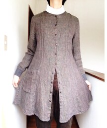 flax | 襟とリブがスタジャンカラー(その他アウター)