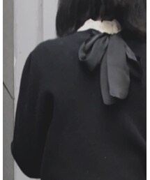 どこだっけっか、背中リボン | ニット/セーター