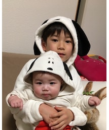 娘5ヶ月の時の😍当時は80サイズ着用していました✨ | トップス