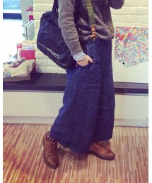 nest Robe | リンネデニムガウチョパンツ(デニムパンツ)