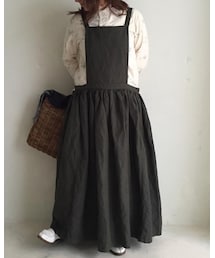 GARMENT REPRODUCTION OF WORKERS | エプロンワンピース(ワンピース)