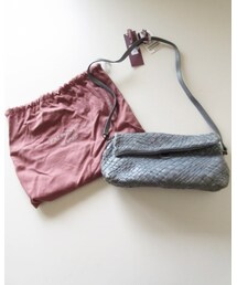 FALORNI ITALA | journal standard luxe 購入 FALORNI / ファロルニ Pochette M * レザーメッシュ編みショルダーバッグ(ショルダーバッグ)