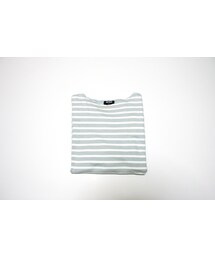 UNIQLO | ボーダーTシャツ UNIQLO - グレー(Tシャツ/カットソー)