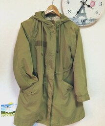 SM2 | カーキ色のミリタリージャケット(ミリタリージャケット)