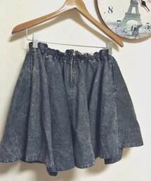 RETRO GIRL | 黒のフレアスカート(スカート)