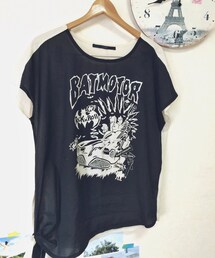 marmelade | シフォン素材のTシャツ(Tシャツ/カットソー)