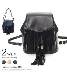 GALSTAR | 2-ways leather backpack(バックパック/リュック)