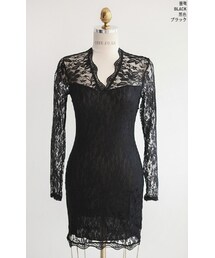 レースアシライスリムワンピース(ワンピース)