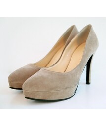 ベーシックデザインスエードピンヒール(パンプス)