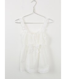 chuu | ドット柄レースフリル付きパジャマ(ルームウェア/パジャマ)