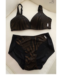 chuu | レオパードシースルーブラショーツセット(ブラ&ショーツ)