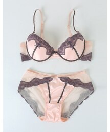chuu | レース配色ブラショーツ(ブラ&ショーツ)