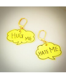 handmade プラバンピアス(ピアス（両耳用）)