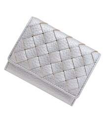 極小財布メッシュシルバー　/BECKER(財布)