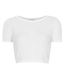 TOPSHOP | 白ショートT(Tシャツ/カットソー)