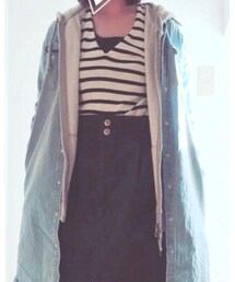 無印良品 | シャツワンピース