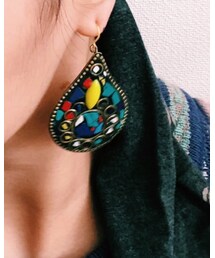 インドのお祭りで購入 | ピアス（両耳用）