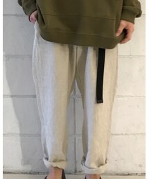 Vlas Blomme | パンツ