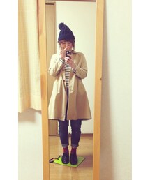 Dot＆Stripes CHILD WOMAN | ステンカラーコート(ステンカラーコート)