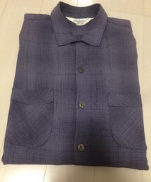 no bland | 70's rayon omble shirts(シャツ/ブラウス)