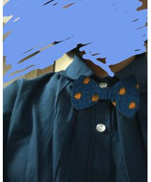 mumokutekiの蝶ネクタイ柄ブローチ！(ブローチ/コサージュ)