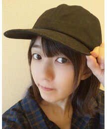 UNIQLO | コットンツイルキャップ
（ブラック）(キャップ)