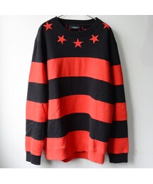 GIVENCHY | Givenchy[12AWスタープリントボーダースウェット](スウェット)
