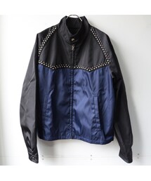PRADA | PRADAプラダ[12SSスタッズブルゾン/ZIPジャケット/50]中古(ブルゾン)