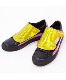 RAF SIMONS | Raf Simonsラフシモンズ[14SSハイテクローカットスニーカー/ゴールド]USED中古(スニーカー)