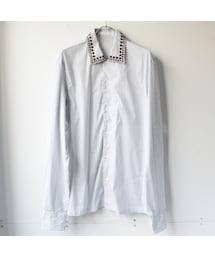 PRADA | PRADAプラダ[09AWスタッズ長袖シャツ/ストライプ/S]USED中古(シャツ/ブラウス)