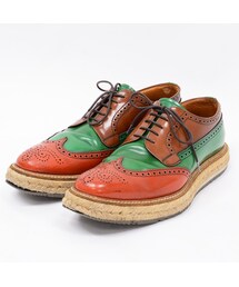 PRADA | PRADAプラダ[エスパドリーユウイングチップレザーシューズ]USED中古(ドレスシューズ)