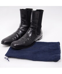 PRADA | PRADAプラダ[メダリオンレザーサイドゴアブーツ/9](ブーツ)