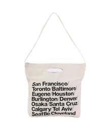 American Apparel | Bull Denim Woven Cotton Cities Bag with Strap(ハンドバッグ)