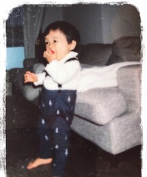 ZARA KIDS | ゆるすぎてサスペンダーで吊っています(その他パンツ)