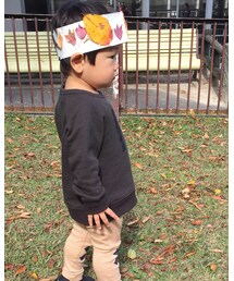 枯葉の王冠 | ぐるっと🍂ペタペタ(帽子)