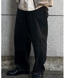 UNIQLO U | UNIQLO U コーデュロイワイドワークパンツ(パンツ)