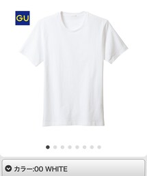 GU | （GU）クルーネックＴ（半袖）
(Tシャツ/カットソー)