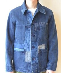 BLUE BLUE | ホンアイサシコ ネンリンカバーオール／BLUE BLUE JAPAN

(カバーオール)