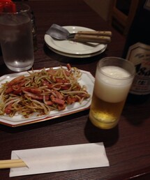 もやしベーコン炒めとビール(福袋/福箱)