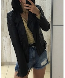 ZARA | ライダースジャケット