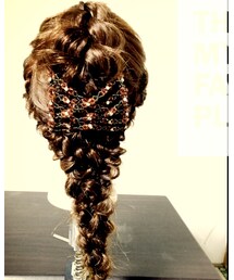 ヘアアレンジ(練習) | バレッタ/ヘアクリップ