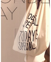 TODAY'S SPECIAL | エコバッグ/サブバッグ
