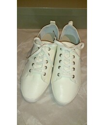 MARGARET HOWELL idea | white leather shoes(スニーカー)